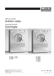 Priručnik Miele PT 8253 EL Sušilica