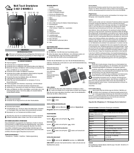 Mode d’emploi Switel S4021D Téléphone portable