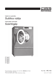 Priručnik Miele PT 8337 Sušilica