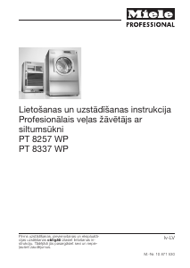 Rokasgrāmata Miele PT 8337 Veļas žāvētājs