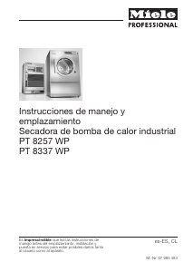 Manual de uso Miele PT 8337 WP Secadora