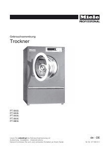 Bedienungsanleitung Miele PT 8405 Trockner