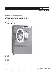 Instrukcja Miele PT 8505 Suszarka