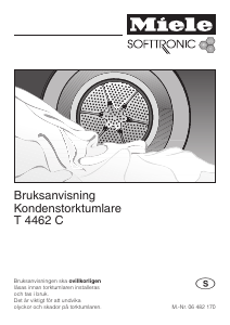 Bruksanvisning Miele T 4462 C Torktumlare