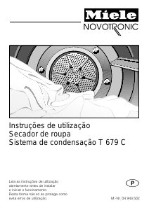 Manual Miele T 679 C Máquina de secar roupa