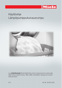 Käyttöohje Miele T 8164 WP Kuivausrumpu