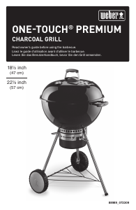 Mode d’emploi Weber One-Touch Premium 47x57cm Barbecue
