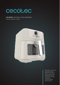 Handleiding Cecotec Cecofry Antique 5000 Window Friteuse