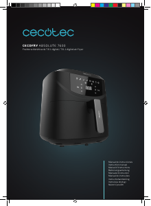 Mode d’emploi Cecotec Cecofry Absolute 7600 Friteuse