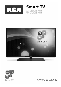 Manual de uso RCA L40T20SMART Televisor de LED