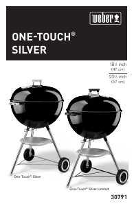 Mode d’emploi Weber One-Touch Silver Barbecue