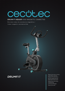 Handleiding Cecotec Drumfit Indoor 4000 Magnetic Connected Hometrainer