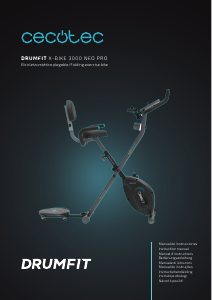 Handleiding Cecotec DrumFit X-Bike 3000 Neo Pro Hometrainer