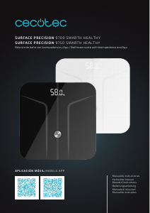 Mode d’emploi Cecotec Surface Precision 9750 Smart Healthy Pèse-personne