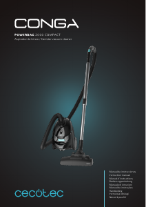 Manual Cecotec Conga Powerbag 2000 Aspirador