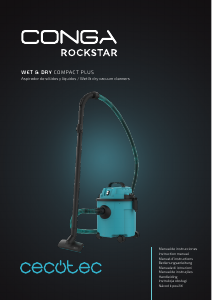 Mode d’emploi Cecotec Conga Rockstar Wet & Dry Compact Plus Aspirateur