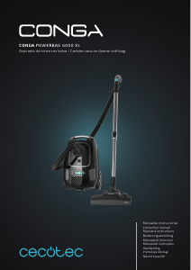 Manual Cecotec Conga Powerbag 4000 XL Vacuum Cleaner