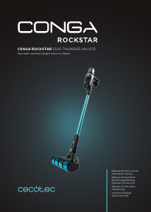 Instrukcja Cecotec Conga Rockstar 2500 Thunder Jalisco Odkurzacz
