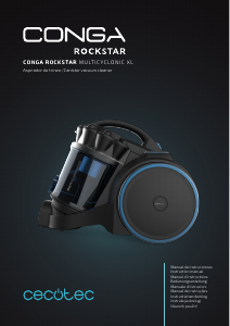 Handleiding Cecotec Conga Rockstar Multicyclonic XXL Stofzuiger
