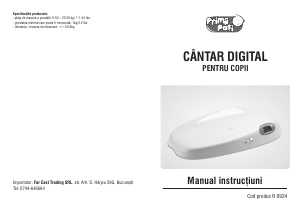 Manual Primii Pasi R0924 Cântar