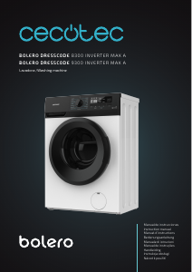 Mode d’emploi Cecotec Bolero Dresscode 8300 Inverter Maxx A Lave-linge