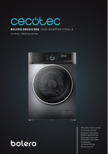 Handleiding Cecotec Bolero DressCode 7500 Inverter Steel A Wasmachine