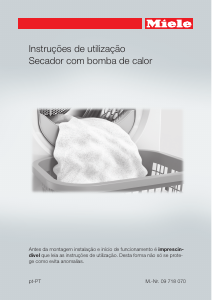 Manual Miele TKB 440 WP Máquina de secar roupa