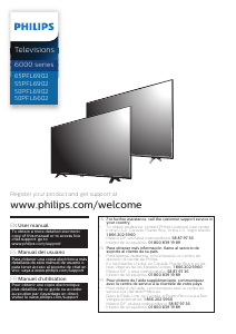 Handleiding Philips 50PFL6902 LED televisie