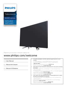 Handleiding Philips 55PFL6921 LED televisie