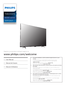 Handleiding Philips 65PFL6621 LED televisie