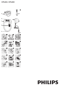 Brugsanvisning Philips HP6400 Satinelle Epilator