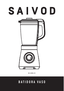 Manual de uso Saivod BL9009AB-GS Batidora