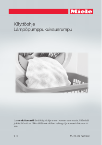 Käyttöohje Miele TKR 450 WP Kuivausrumpu