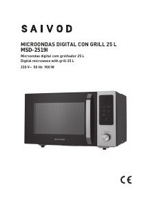 Manual Saivod MSD-2519I Micro-onda