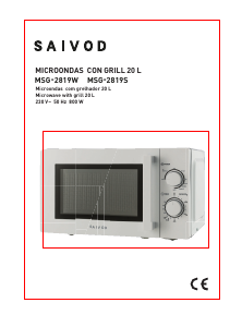 Manual Saivod MSG-2819S Micro-onda
