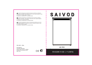 Manual de uso Saivod 1PT85E Refrigerador