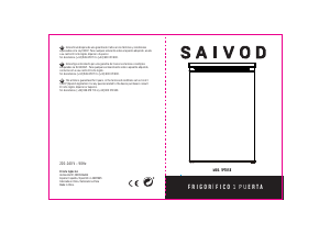 Manual Saivod 1PT85E Refrigerator