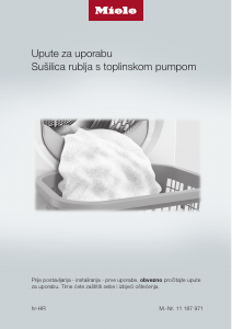 Priručnik Miele TWF 500 WP EditionEco Sušilica