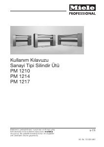 Kullanım kılavuzu Miele PM 1210 Çamaşır sıka makinesi