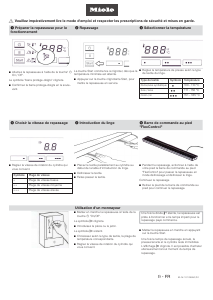 Mode d’emploi Miele PM 1214 Appareil à repasser
