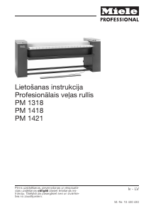 Rokasgrāmata Miele PM 1318 Veļas rullis