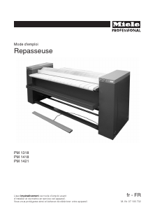 Mode d’emploi Miele PM 1318 Appareil à repasser