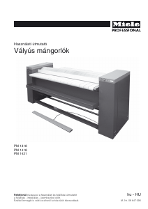 Használati útmutató Miele PM 1421 Mángorló