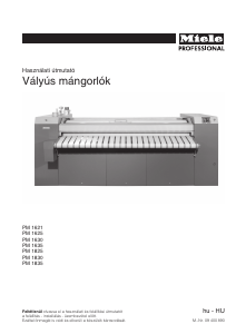 Használati útmutató Miele PM 1625 Mángorló