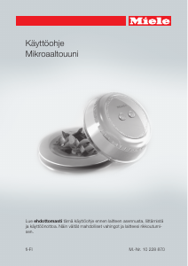 Käyttöohje Miele M 6022 SC Mikroaaltouuni