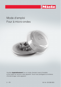 Mode d’emploi Miele M 6032 SC Micro-onde