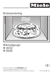 Bruksanvisning Miele M 8150 LW Mikrovågsugn