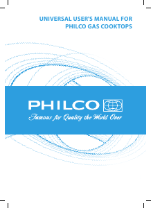 Bruksanvisning Philco PGI 75 CW Häll
