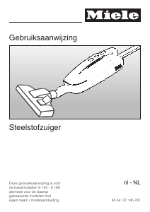 Handleiding Miele S 164 Stofzuiger