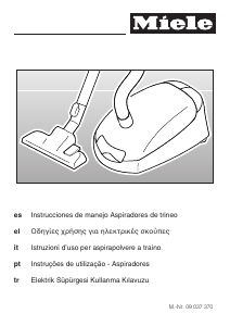 Manual de uso Miele S 2121 Aspirador
